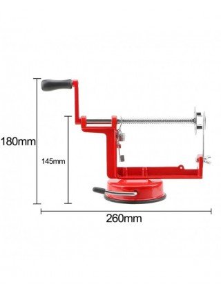 Manual Potato Slicer Stainless Steel Spiral French Fry Cutter