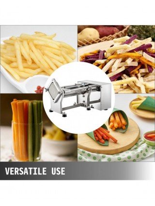 Horizontal Electric French Fry Cutter with 6/9/13mm and 8-Wedge