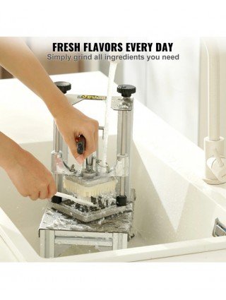 Commercial French Fry Cutter with 4 Replacement Blades Easy