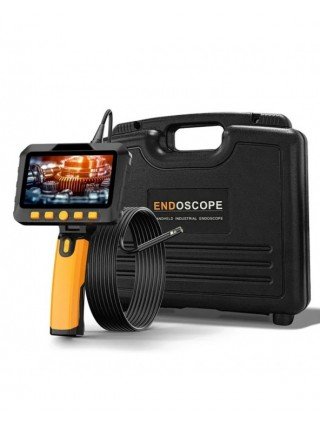 5 Inch Screen Handheld Endoscope Camera 1/3/5m Single/Dual Lens