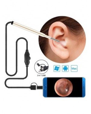 3.9mm Otoscope Ear Inspection Camera Video 3 in 1 USB Visual