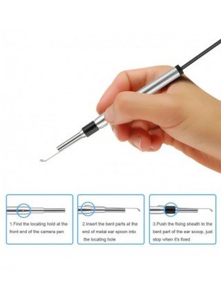 3.9mm Otoscope Ear Inspection Camera Video 3 in 1 USB Visual