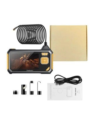 Endoscope 1080P HD Video Borescope 8mm Industrial Handheld