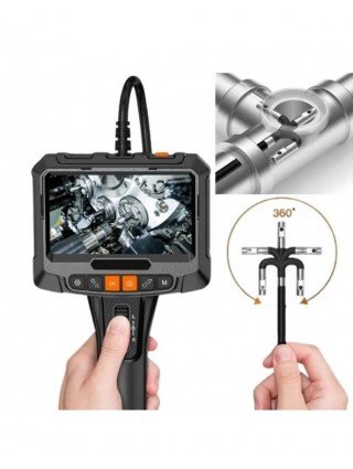 Endoscopy Twin Lens Industrial Camera 360 Degree Portable