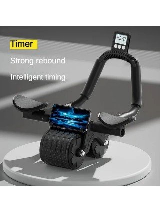4 Elbows AB Roller Abdominal Wheel Silent Multifunctional