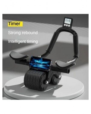 4 Elbows AB Roller Abdominal Wheel Silent Multifunctional