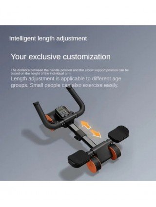 4 Elbows AB Roller Abdominal Wheel Silent Multifunctional