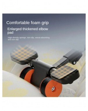 4 Elbows AB Roller Abdominal Wheel Silent Multifunctional