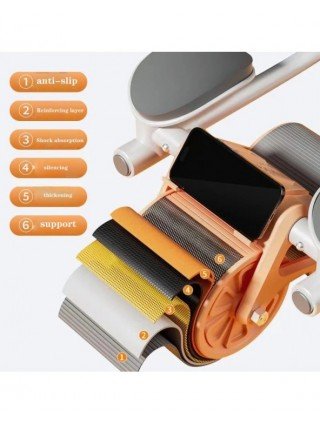 Automatic Rebound Belly Wheel Abdominal Wheels With Pad Push-up