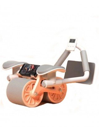 Automatic Rebound Belly Wheel Abdominal Wheels With Pad Push-up