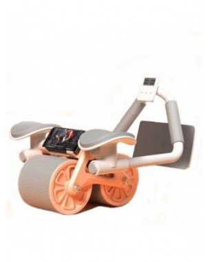 Automatic Rebound Belly Wheel Abdominal Wheels With Pad Push-up