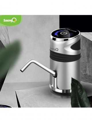 saengQ Automatic Electric Water Pump USB Charging Button