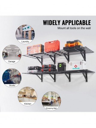 Garage Storage Shelving,2 Pack,6 x 2 ft Heavy Duty Garage