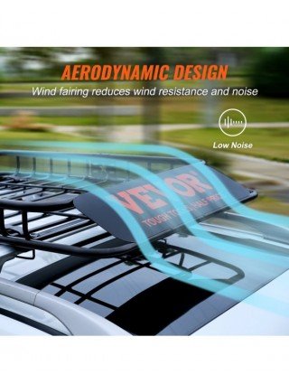 Roof Rack Cargo Basket 46"x36"x4.5" / 51"x36"x5" Rooftop Cargo