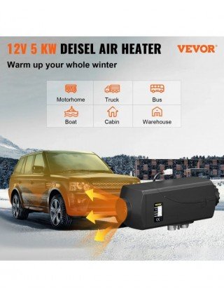 5KW Air Diesel Heater 12V Diesel Parking Heater LCD Switch 5KW