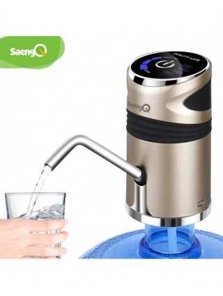 saengQ Automatic Electric Water Pump USB Charging Button