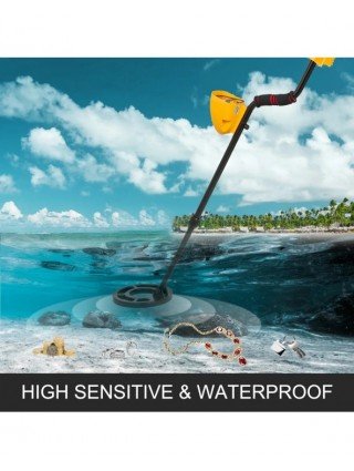 Metal Detector Waterproof Disc Underwater Underground High