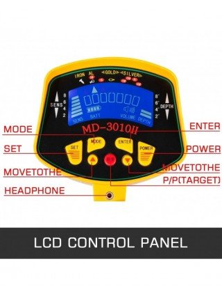 Metal Detector Waterproof Disc Underwater Underground High