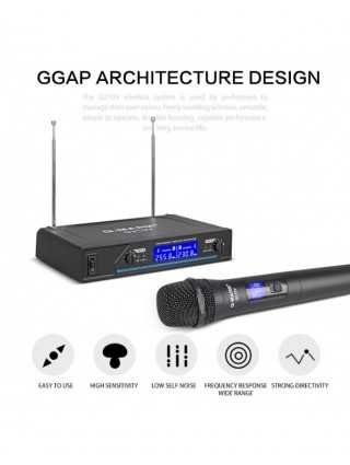Wireless Microphone G-MARK G210V 2 Channels VHF Professional