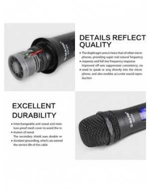 Wireless Microphone G-MARK G210V 2 Channels VHF Professional