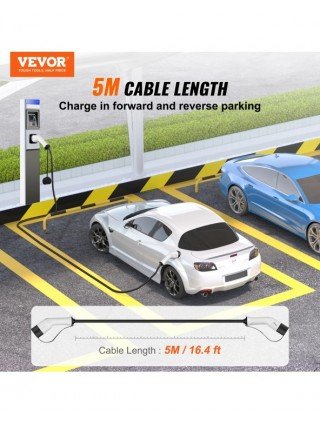 EV automobilio įkrovimo kabelis 3,6KW 16A / 7,6KW 32A / 11KW