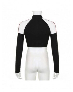 BIIKPIIK Moto&biker Contrast Color Women T-shirts Fashion