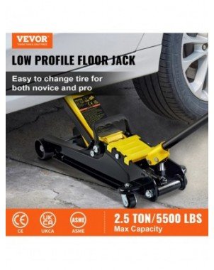 Floor Jack,2.5 Ton Low Profile Floor Jack, Heavy-duty Steel