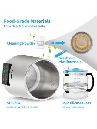 4L Water Distiller Purifier Filter 1 L/H Distilling Speed