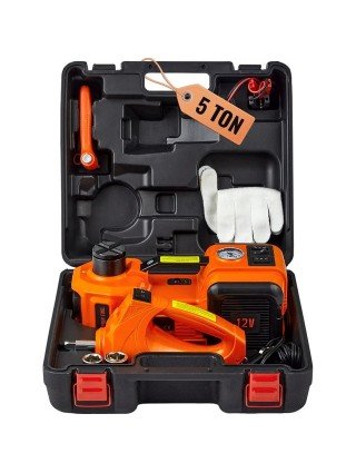 5 Ton Electric Car Jack 11023 LBS Hydraulic Jack Lift Portable