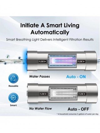 LED UV Ultraviolet Water Sterilizer For Under Sink Water Filter