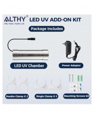 LED UV Ultraviolet Water Sterilizer For Under Sink Water Filter