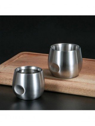 200ml/7oz Coffee Milk Mugs Stainless Steel Espresso Mini