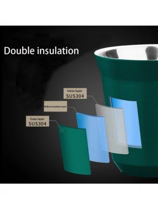 Double Wall Insulated Stainless Steel Espresso Cup Capsule