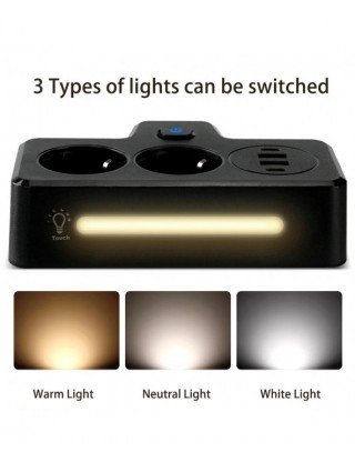 Power Strip Adapter for Europlug Wall Charger Electrical Socket