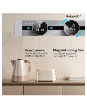 Electric Extension Sockets,Power Track Socket,Concealed Hidden