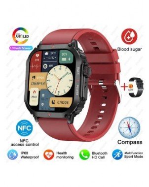 1.95"Outdoor Military GPS Sport Smart Watch Men Bluetooth Call