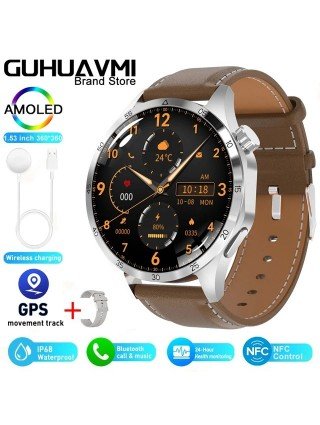 Watch GT4 PLUS Smart Watch Men NFC Bluetooth Call GPS