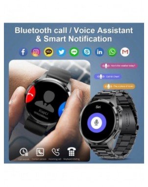 Laikrodis GT4 PLUS Išmanusis laikrodis Vyrams NFC Bluetooth