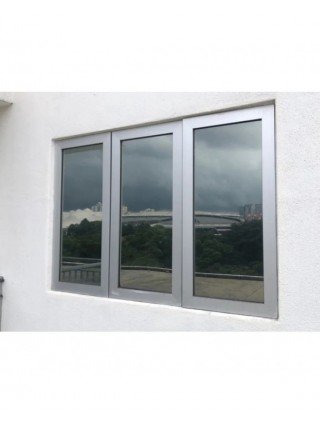 Grey Silver,Window Privacy Film One Way Daytime Mirror Static