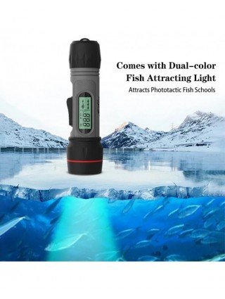 Wireless Fish Finder Rechargeable Echo Sounder 90M Depth Fish