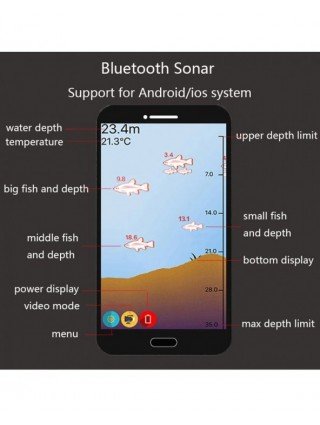 Brand New Smart Phone Fish Finder Sonar Android & IosFish