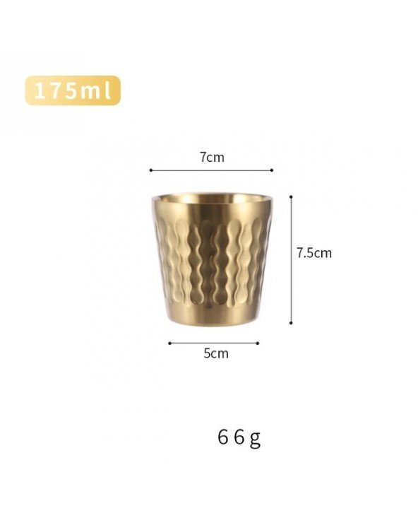Double Wall Insulated Coffee Cups 304 Stainless Steel Coffee
