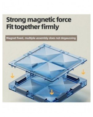 4D Diamond Face Color Window Magnetic Building Blocks DIY