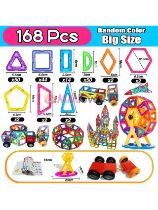 Magnets Toys for Kids Big Size Plus Magnetic Blocks for