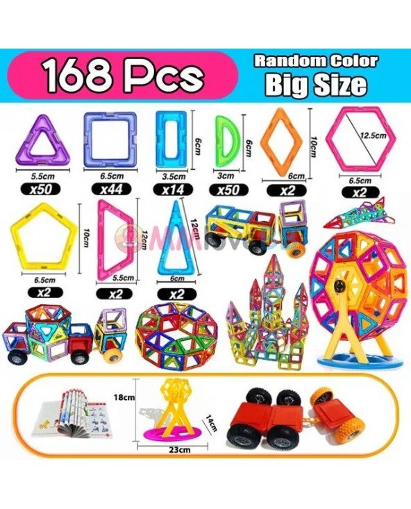 Magnets Toys for Kids Big Size Plus Magnetic Blocks for