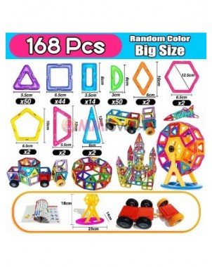 Magnets Toys for Kids Big Size Plus Magnetic Blocks for