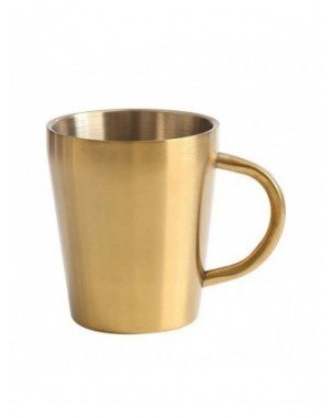 300ml Double-Layer Water Cup Home Dining Drinkware Mugs 304