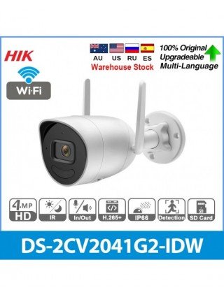 Hikvision 4MP IP kamera Wifi DS-2CV2041G2-IDW belaidė lauko 2