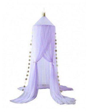 Hanging Tent Stars Mosquito Net Baby Bed Crib Canopy Tulle