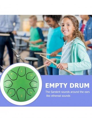 6 Inch 8-Tone Notes Steel Tongue Drum Ethereal Drum Percussion